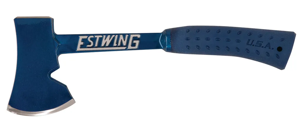 ESTWING Outdoor Axt mit blauen Vinylgriff, 85mm 850g,